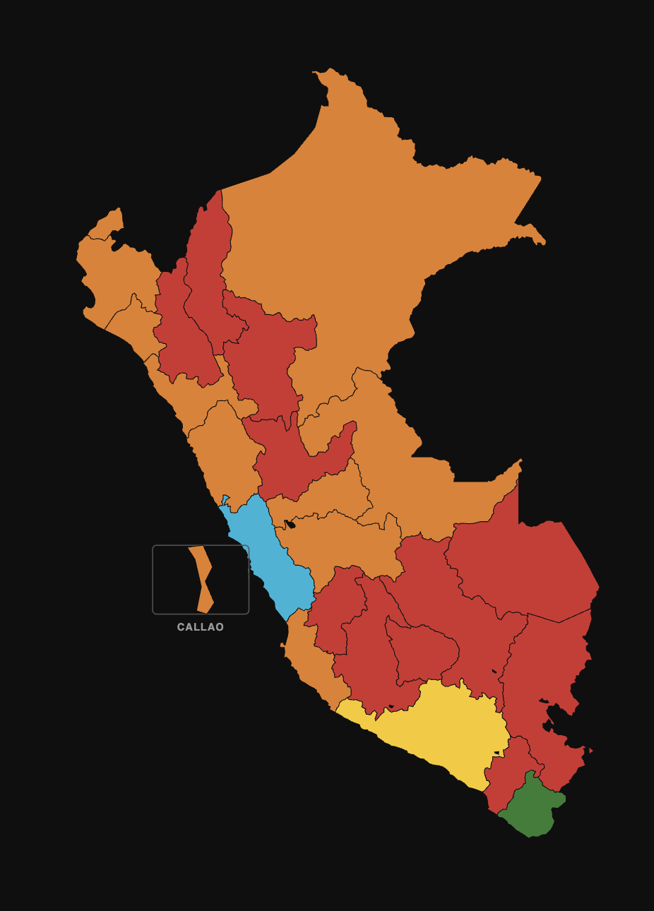 Mapa Perú 2026